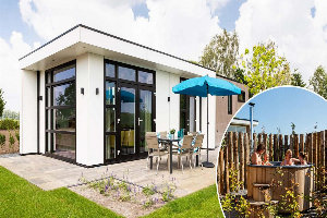 Luxe 6 persoons vakantiewoning met hottub op een rustig vakantiepark in de Achterhoek