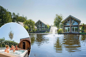 Luxe wellness villa voor 14 personen op een gastvrij park in de Achterhoek