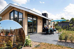 Vakantiehuis voor 6 personen met een hottub en sauna op een vakantiepark in Lichtenvoorde