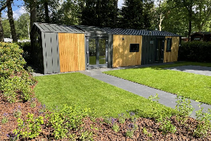 Comfortabel 6 persoons chalet op een kindvriendelijk vakantiepark op de Veluwe