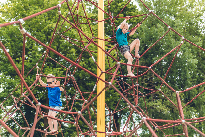 019 Mooi 5 persoons vakantiehuis met overdekt terras op een vakantiepark op de Veluwe