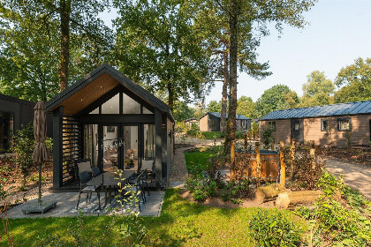 009 Tiny House voor 4 personen met een hottub op de Bosgraaf in Lieren