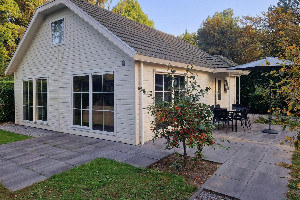 Vrijstaand 6 persoons chalet met sauna op een vakantiepark in de Achterhoek