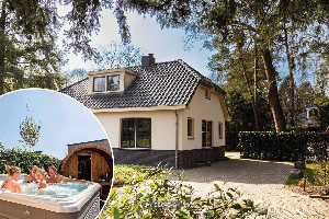 Luxe 10 persoons villa met Wellness op de Veluwe