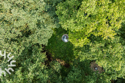 013 Uniek vakantiehuis voor 5 personen in het bos, vlakbij het dorp Neede in de Achterhoek