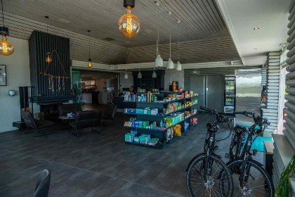 019 2P Wellness lodge met sauna op vakantiepark Marina Strandbad