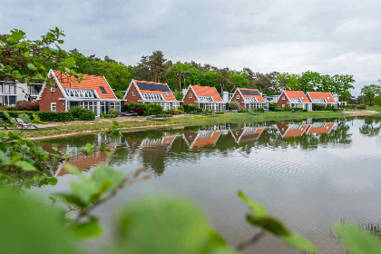 011 6 persoons vakantiehuis met dakterras en buitenhaard op een vakantiepark op de Veluwe