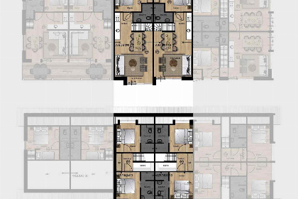 016 Luxe 6 persoons welness vakantiewoning met hottub en sauna op de Veluwe