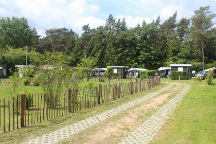 028 Gezellig chalet voor 2 personen op Camping Boslust nabij het bos in Putten, Gelderland