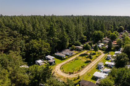 028 Ruime bungalow voor 2 personen op camping Boslust in Putten, Gelderland