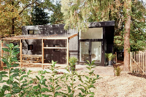 4 persoons Tiny House op vakantiepark Uddelermeer op de Veluwe