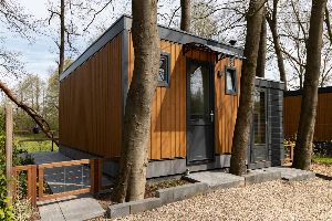 Knus 2 persoons Tiny House met bubbelbad op de Veluwe nabij Uddel