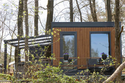 013 Knus 2 persoons Tiny House met bubbelbad op de Veluwe nabij Uddel