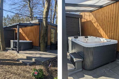 004 Luxe 2 persoons Tiny House met bubbelbad op de Veluwe nabij Uddel