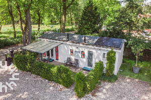 Comfortabel 2 persoons chalet in Vierhouten op een unieke locatie op de Veluwe