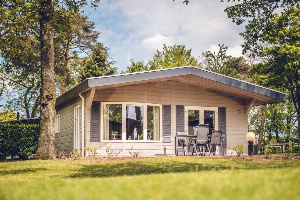 Comfortabel 4 persoons chalet nabij Voorthuizen op de Veluwe