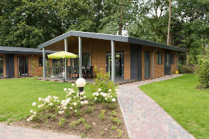 Comfortabel 6 persoons chalet nabij Voorthuizen op de Veluwe