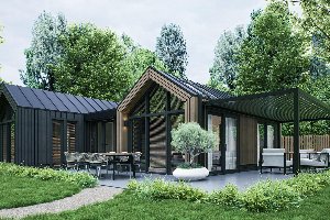 Eco Boslodge Jacuzzi | 5 Pers Eco Boslodge Jacuzzi | 5 Pers