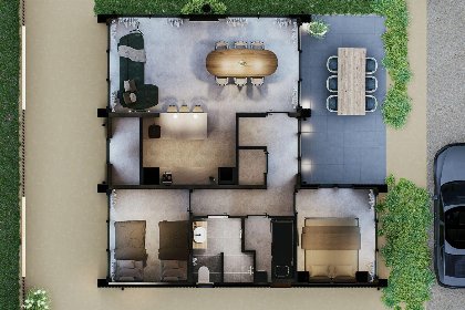 006 Eco Boslodge Jacuzzi | 5 Pers