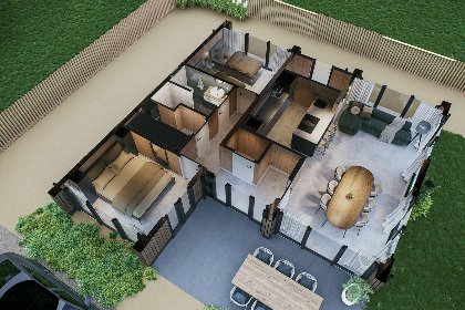 007 Eco Boslodge Jacuzzi | 5 Pers