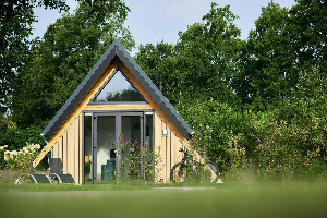 Luxe 2 persoons wellness lodge op de Veluwe   sauna   sunshower