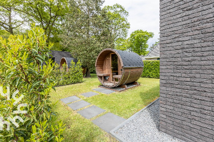 002 Luxe 4 persoons vakantiehuis op de Veluwe met een heerlijke prive sauna in de tuin