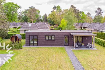 004 Luxe 4 persoons vakantiehuis op de Veluwe met een heerlijke prive sauna in de tuin