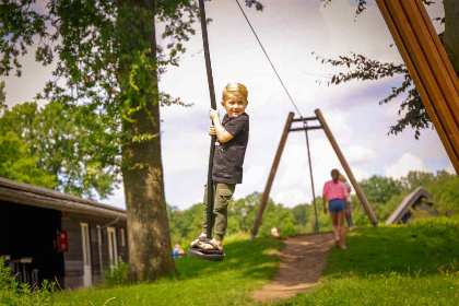 021 Luxe 6 persoons wellness chalet op een vakantiepark op de Veluwe