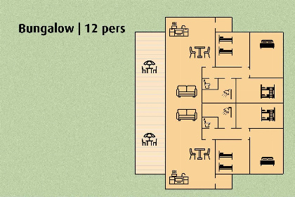 009 Mooi 12 persoons groepsaccommodatie nabij Voorthuizen op de Veluwe