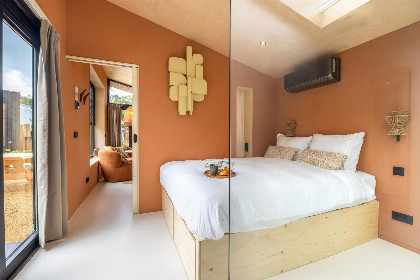 005 Tiny Wellness suite voor 2 personen op de IJsvogel nabij Voorthuizen