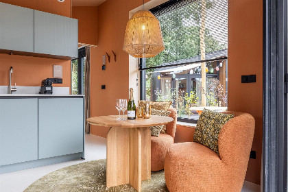 008 Tiny Wellness suite voor 2 personen op de IJsvogel nabij Voorthuizen