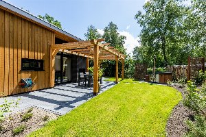 Berken Lodge Eco 4 personen met Hottub en Sauna