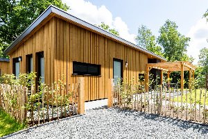 Berken Lodge Eco 5 personen met Hottub en Sauna