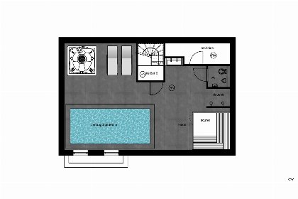 060 Boerderij Villa met Binnenzwembad 