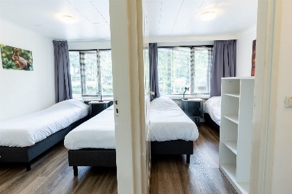 021 Bos Bungalow 6 personen met Wellness