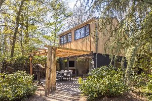 Bos Bungalow Eco 6 personen met Hottub en Sauna