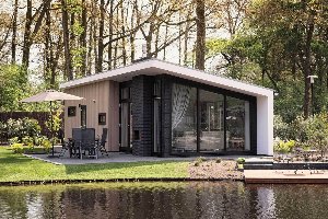 Bos Lodge 55 4 personen met Hottub