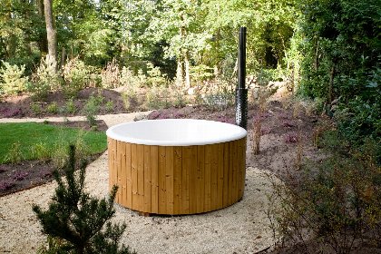 007 Bos Lodge 55 4 personen met Hottub