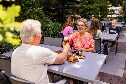 010 Bos Lodge 55 4 personen met Hottub