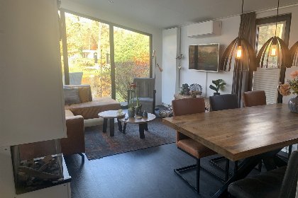 002 Bos Lodge 55 4 personen met Jacuzzi