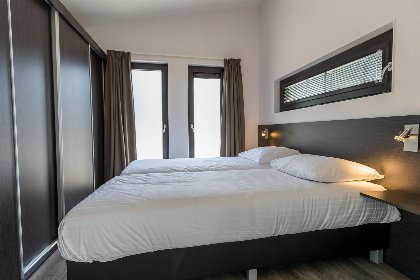 004 Bos Lodge 55 4 personen met Jacuzzi