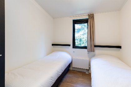 004 Bos Lodge 55 Eco 4 personen met Hottub of Jacuzzi en Sauna