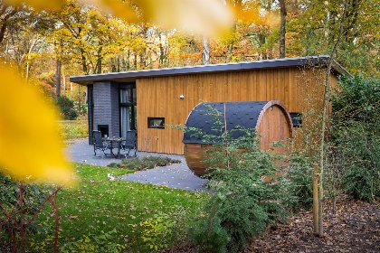 016 Bos Lodge 55 Eco 4 personen met Sauna