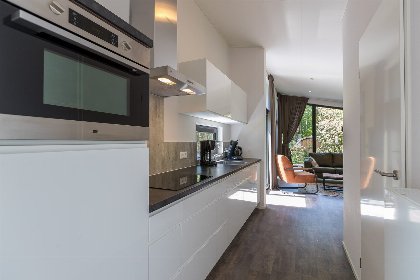 001 Bos Lodge 55 Eco 6 personen met Hottub