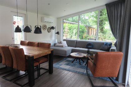 002 Bos Lodge 55 Eco 6 personen met Hottub