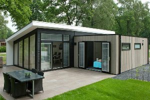 Bos Lodge 75 4 personen met Hottub