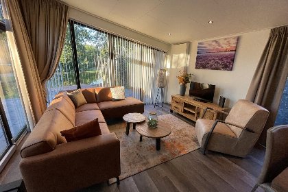 001 Bos Lodge 75 Eco 4 personen met Jacuzzi