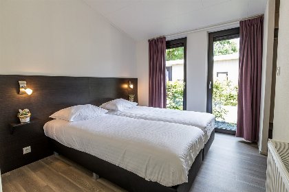 004 Bos Lodge 75 Eco 4 personen met Jacuzzi