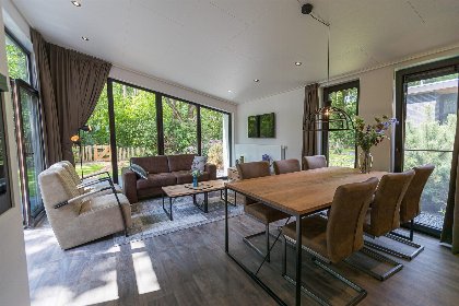 002 Bos Lodge 75 Eco 6 personen met Sauna