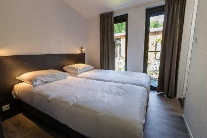 007 Bos Lodge 75 Eco 6 personen met Sauna